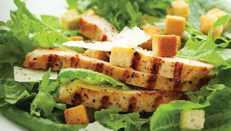 Izgara Hindi Göğüs Etli Salata