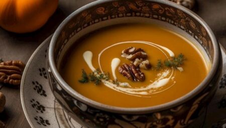 Kestaneli Balkabağı Çorbası Tanımı