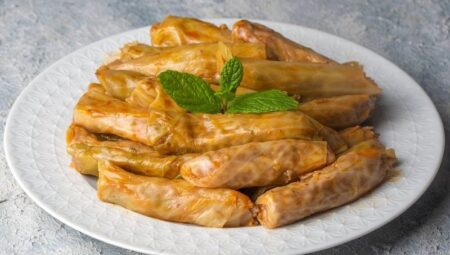 Porsiyonluk Lahana Dolması Tanımı