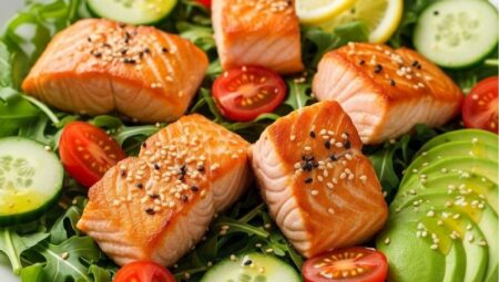 Somonlu Roka Salatası Tanımı