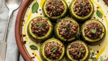 Terbiyeli Kabak Dolma Tanımı
