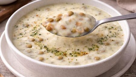 Yoğurtlu Yeşil Mercimek Çorbası Tanımı